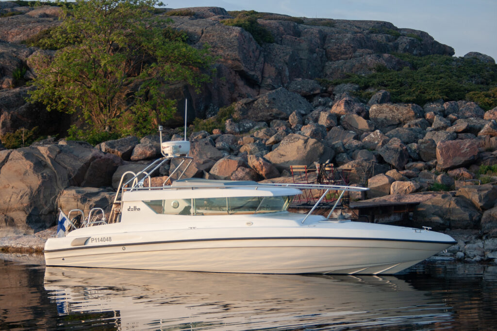 Taxivene palvelut saaristomerellä